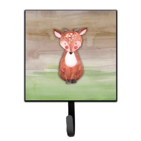 Baby Deer Watercolor Leash or Key Holder, Carolines Treasures, Mfr#: BB7442SH4